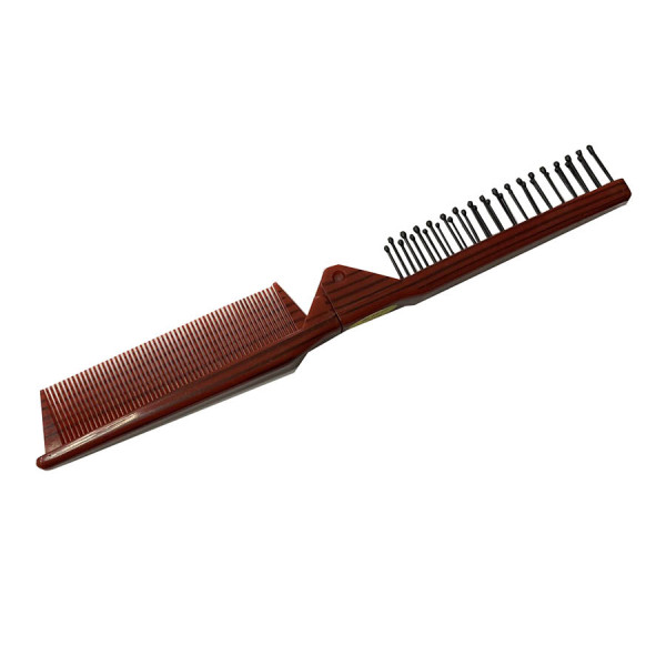 K.H.Lina Portable Travel Hair Brush Hair Comb Plastic Folding Detangling Antistatic Hair Brush for Hair Foldable Comb Travel Portable